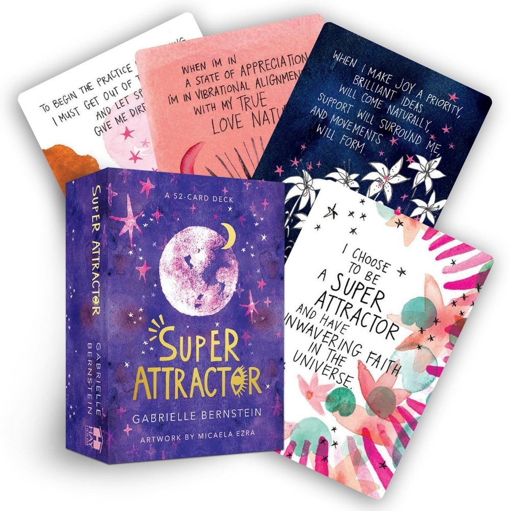 Super Attractor By Gabrielle BERNSTEIN Inspirational Card Deck